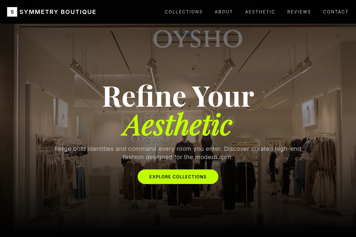 Symmetry Boutique