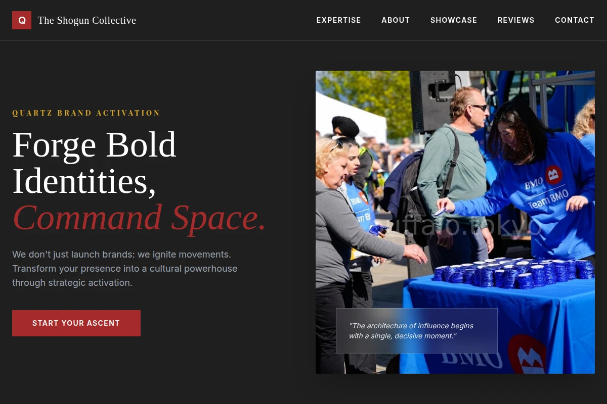 Quartz Brand Activation