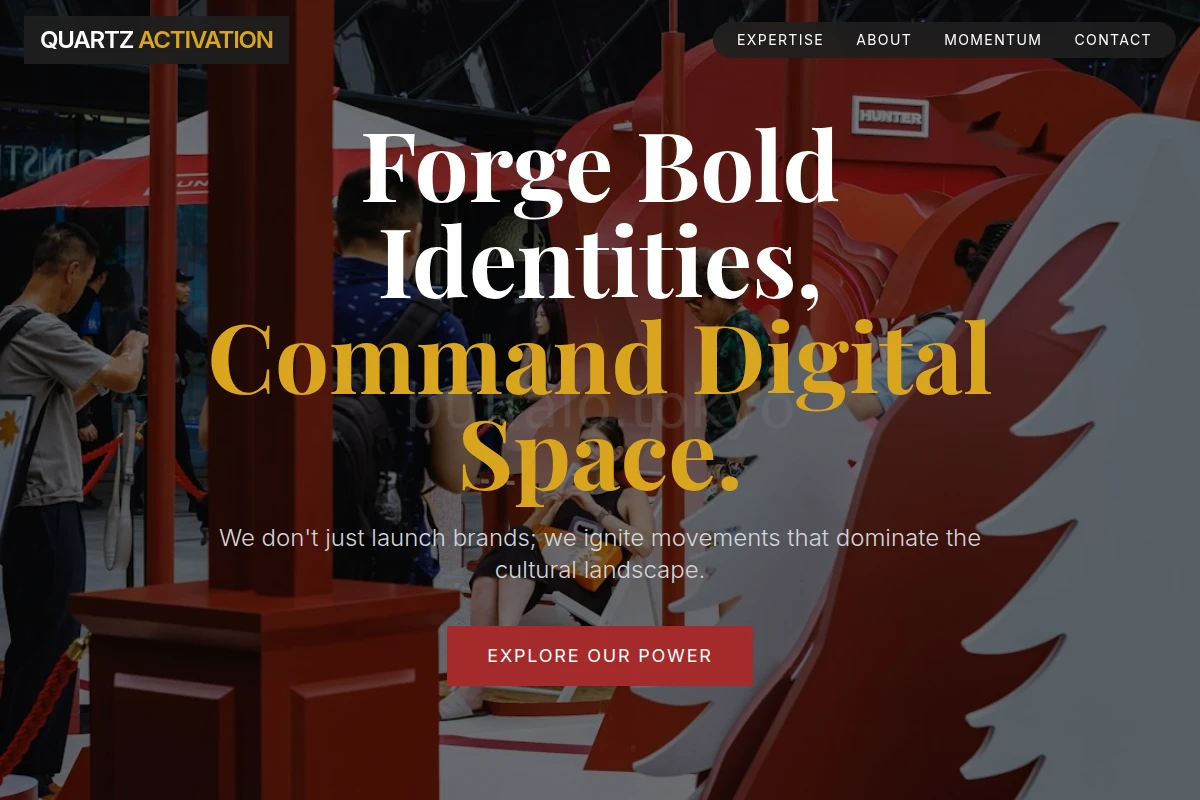 Quartz Brand Activation