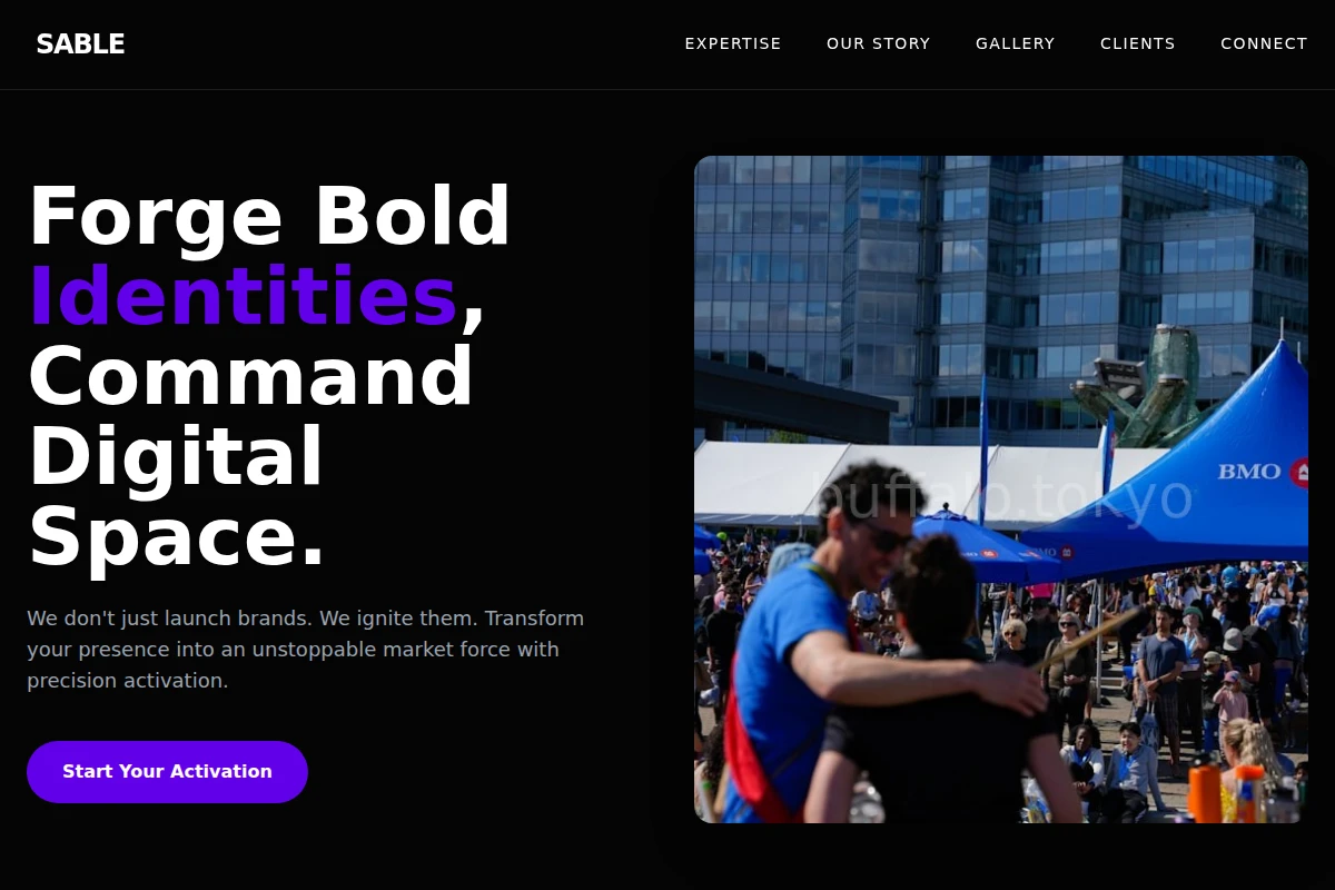 Sable Brand Activation