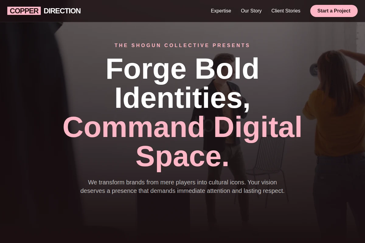 Copper Creative Direction