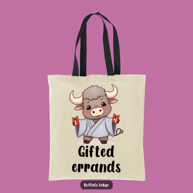 Funny Gifting Buffalo Kimono Tote Bag - Friendly Design, Practical Gift